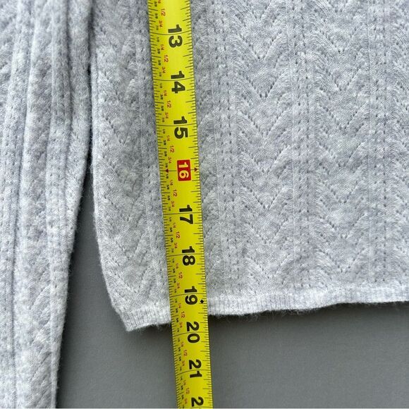 5 for $45 NWT Jessica Simpson Sweater Pullover Women Size M Gray Knit - Picture 5 of 8